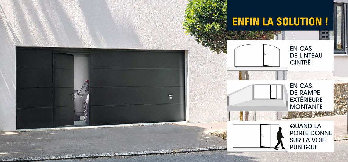 Porte de garage enroulable anti effraction