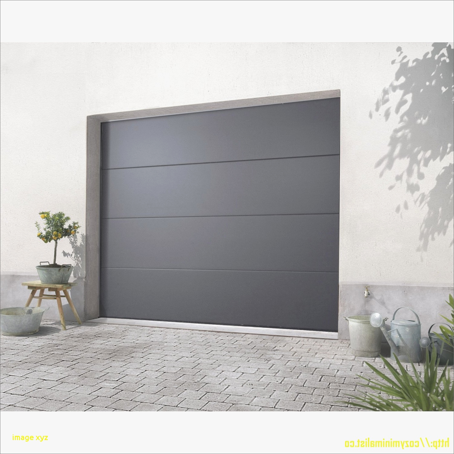 Porte de garage sectionnelle 200 x 220