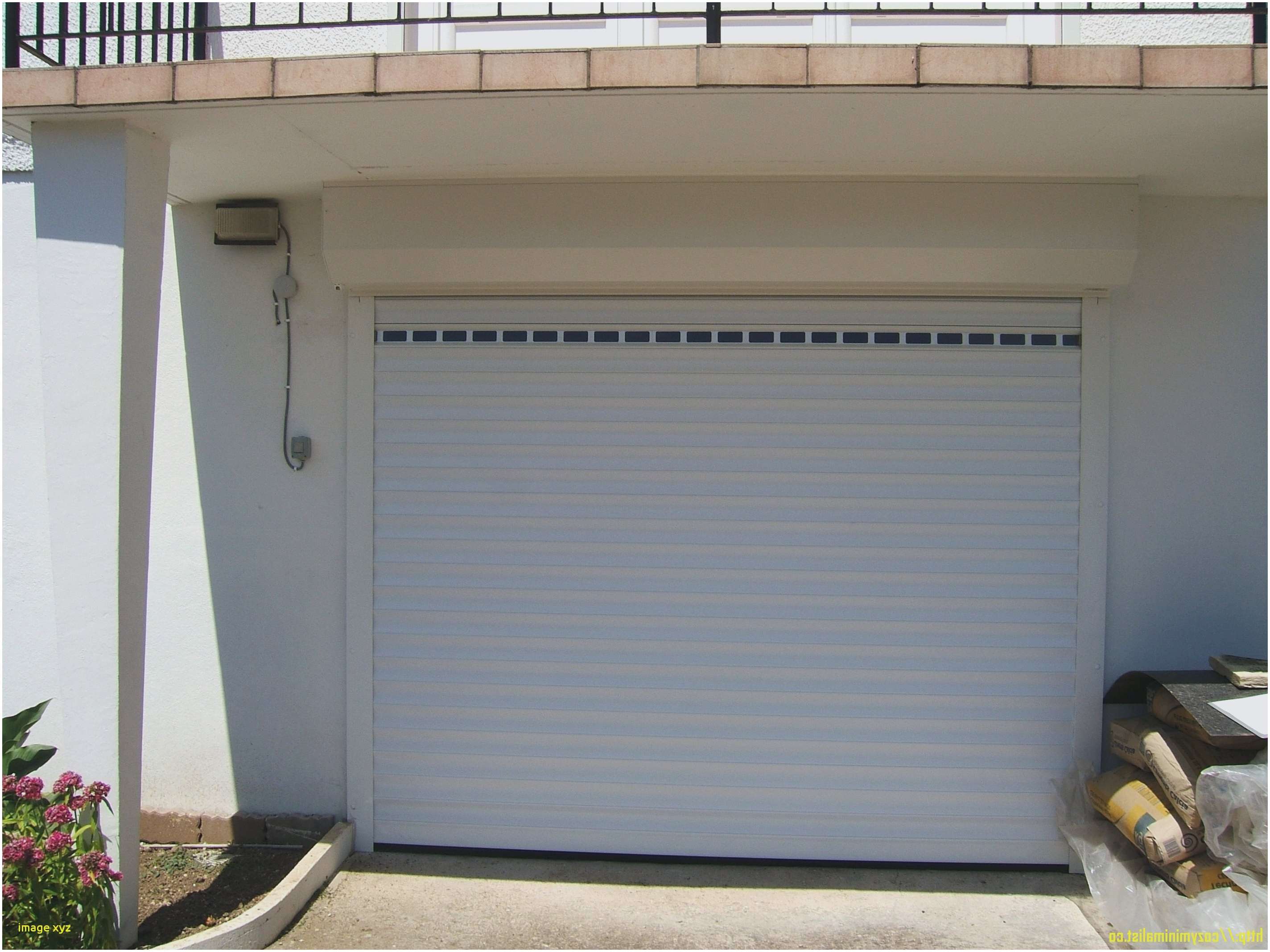 Porte de garage lapeyre prix