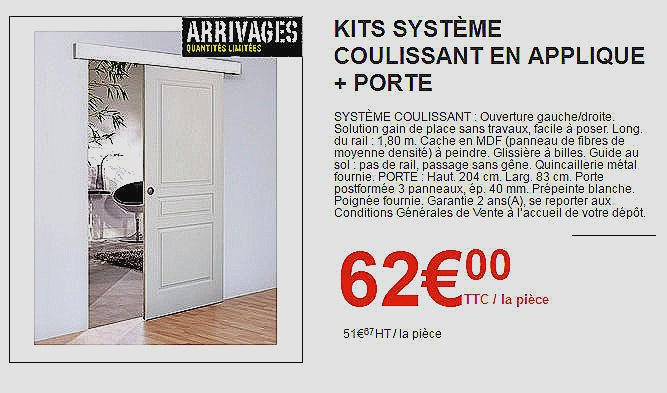 Promo porte de garage