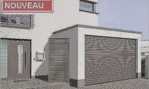 Gedimat porte de garage coulissante