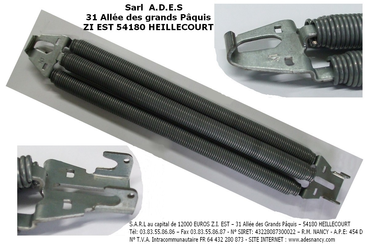 Changement ressort porte de garage hormann