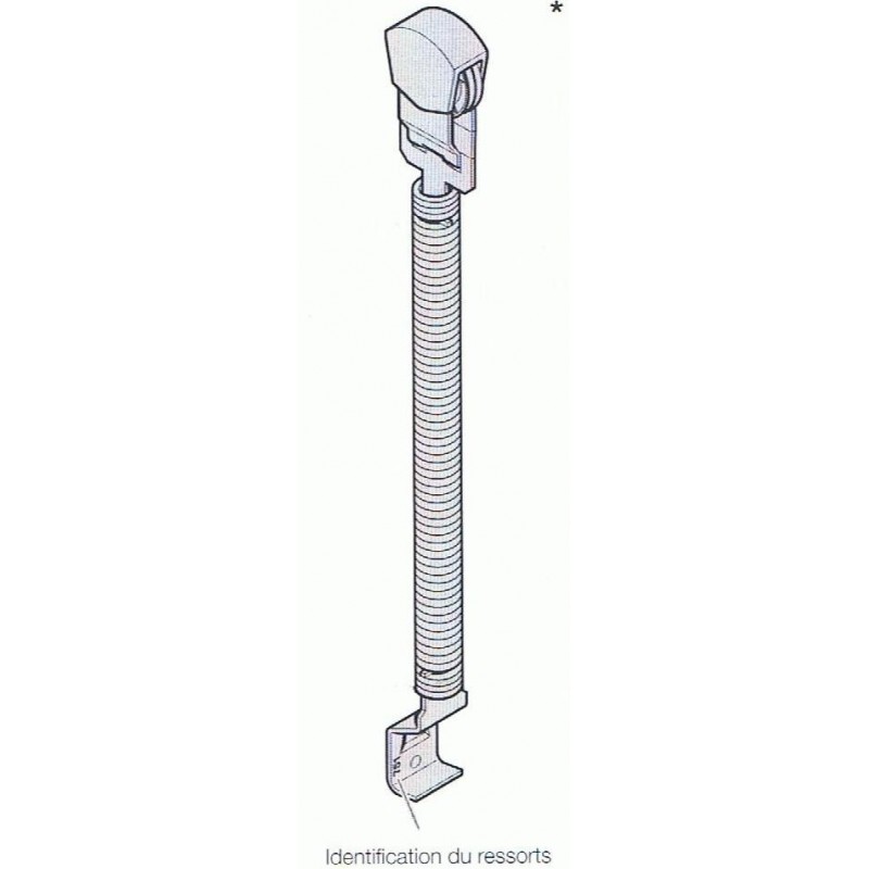 Ressort pour porte de garage sectionnelle hormann