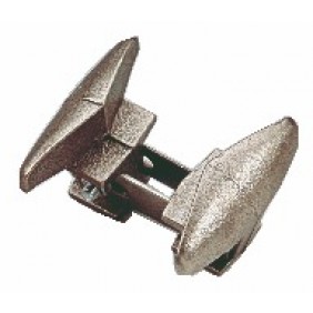 Demi sabot de guidage porte de garage coulissante
