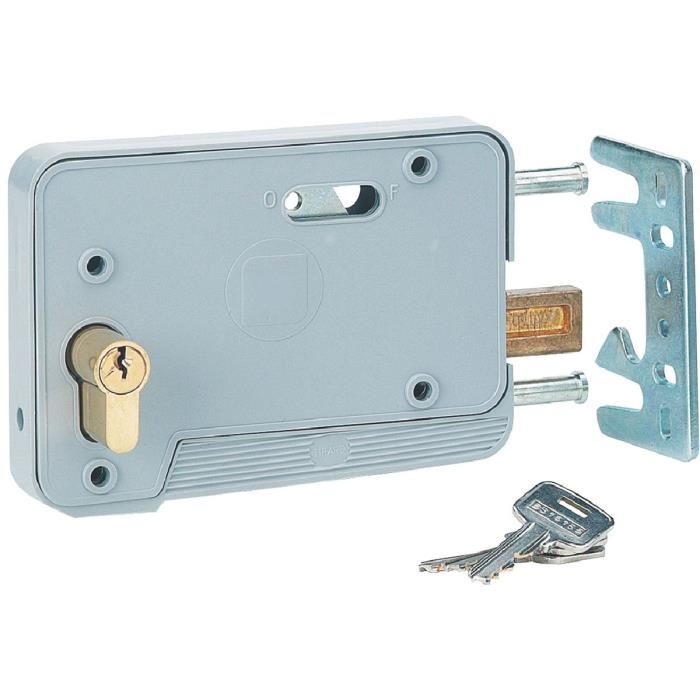 Serrure supplémentaire pour porte de garage