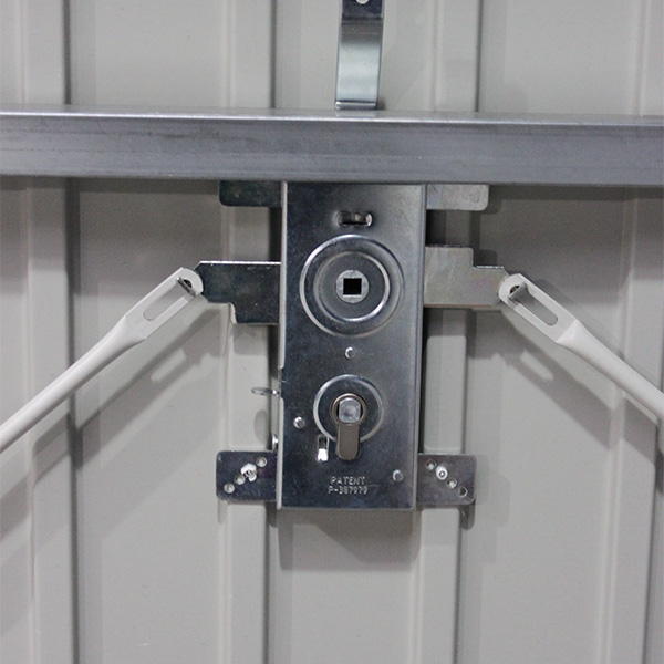 Serrure porte de garage a basculante