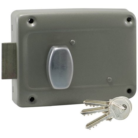 Serrure horizontale porte de garage