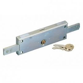 Serrure en applique pour porte de garage