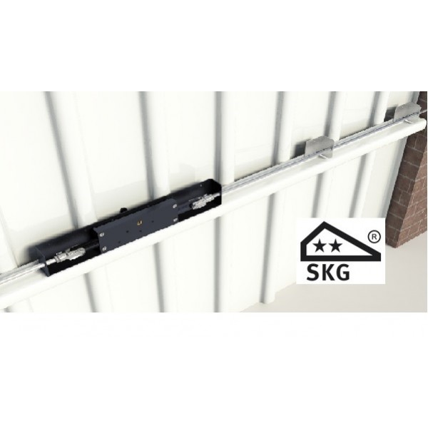 Serrure 2 points porte de garage basculante