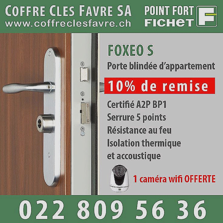 Serrure porte de garage basculante vachette