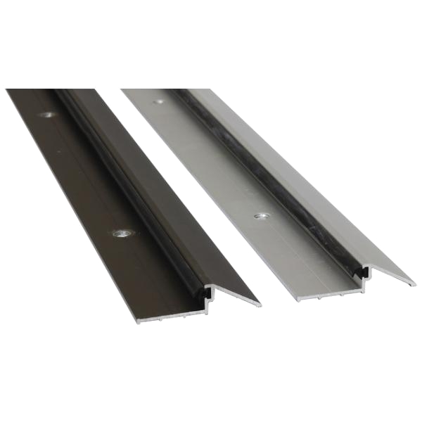 Barre de seuil aluminium pour porte de garage