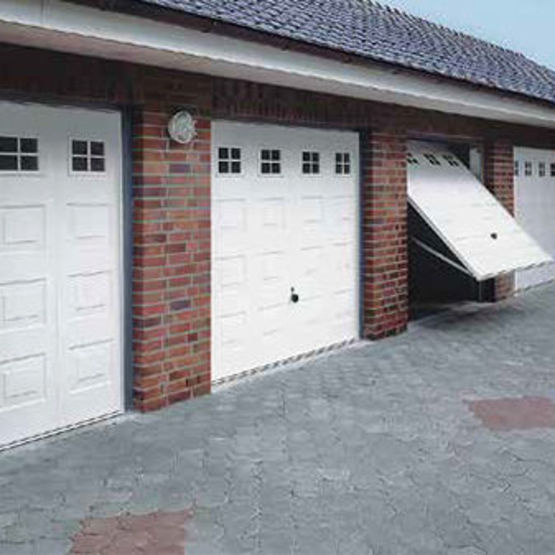 Porte de garage basculante anti effraction