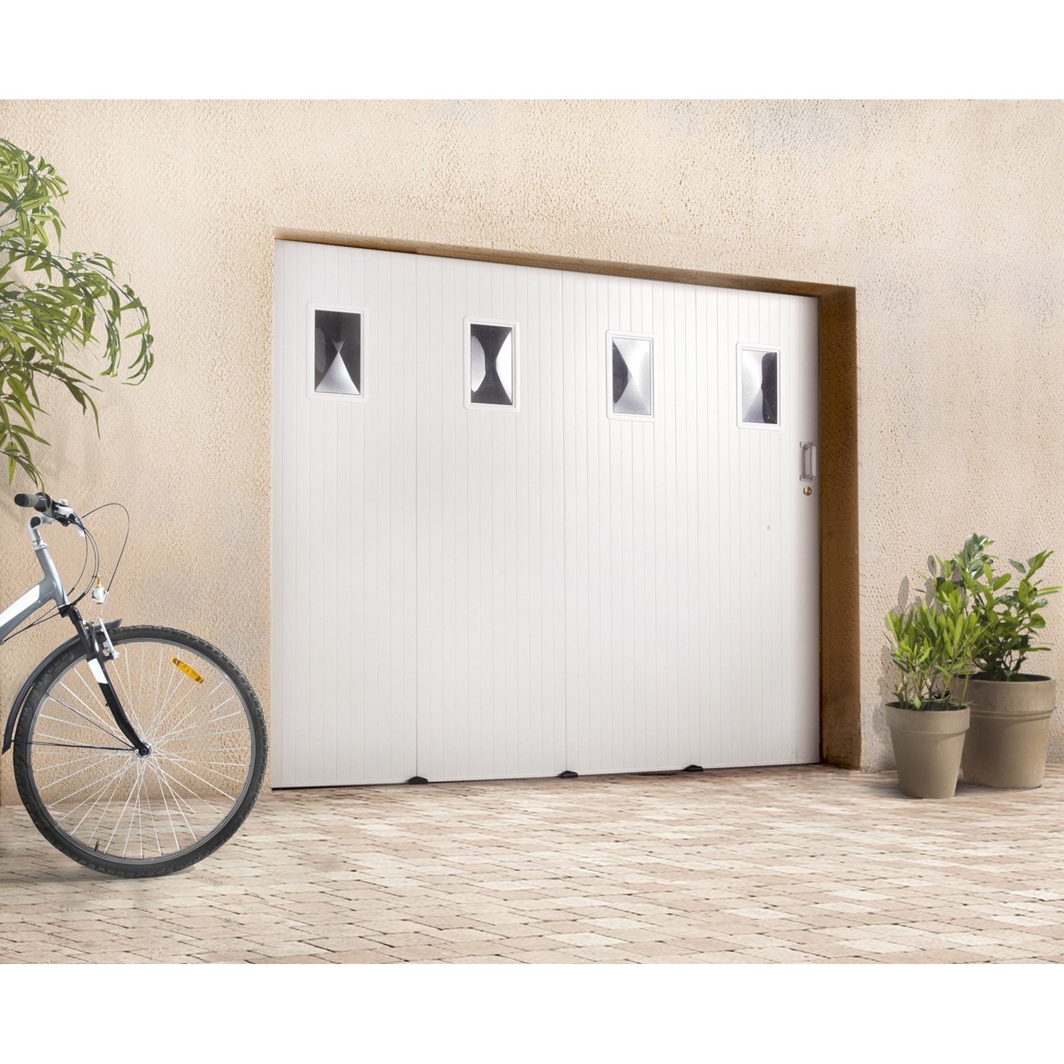 Porte de garage coulissante pas cher