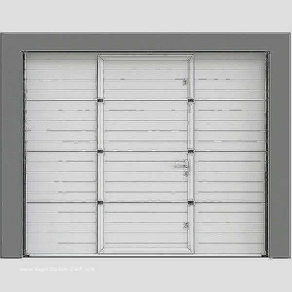 Tarif porte de garage sectionnelle sur mesure
