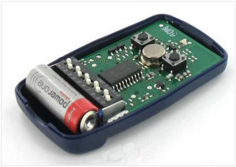 Télécommande pour porte de garage universelle
