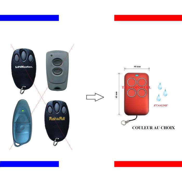 Telecommande universelle pour porte de garage wayne dalton