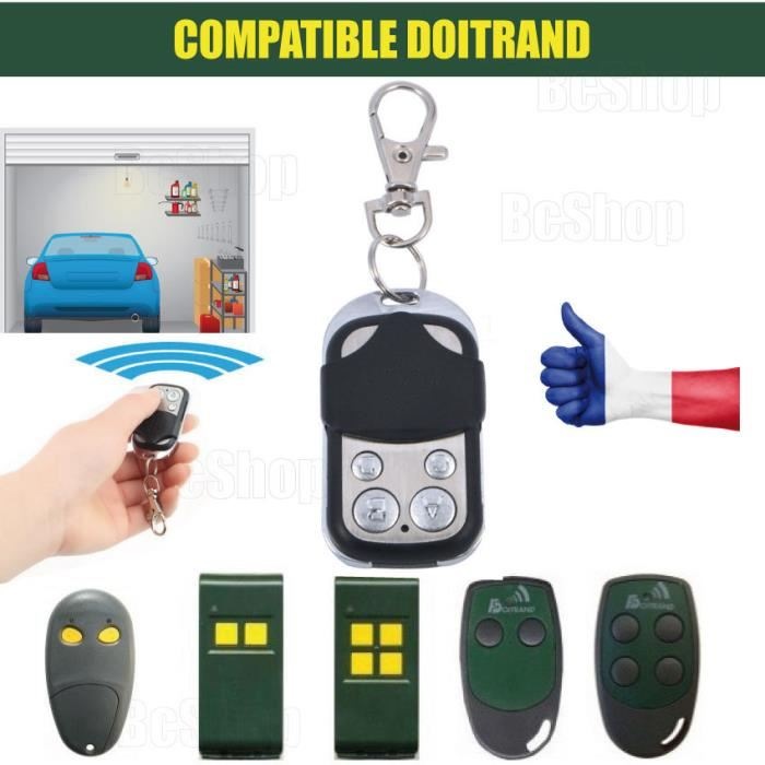 Telecommande porte de garage castorama