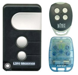 Telecomande pour porte de garage