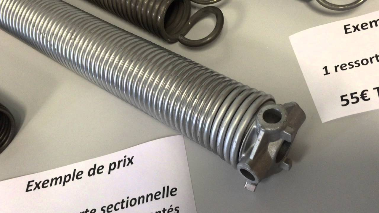Ressorts pour porte de garage