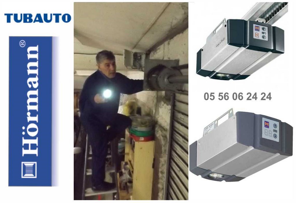 Moteur porte de garage sectionnelle tubauto
