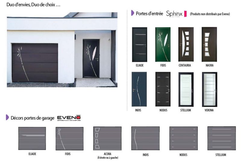 Porte de garage eveno prix