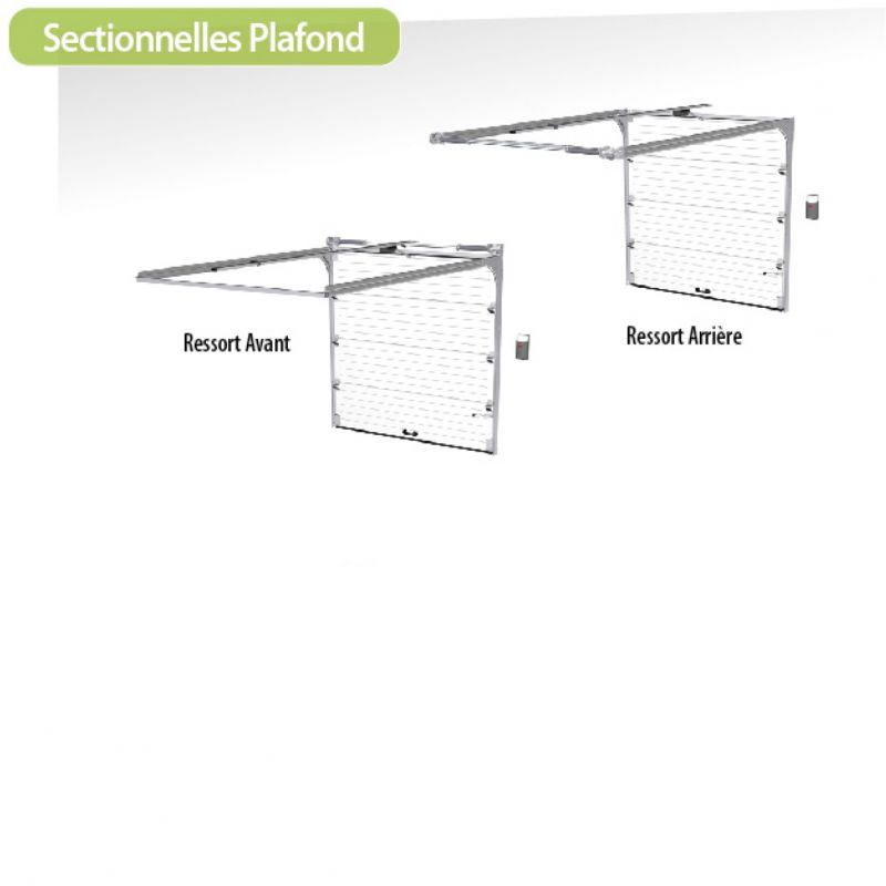 Ressort porte de garage sectionnelle eveno