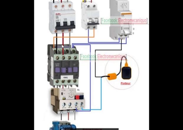 Schema electrique relais auto maintien - bois-eco-concept.fr