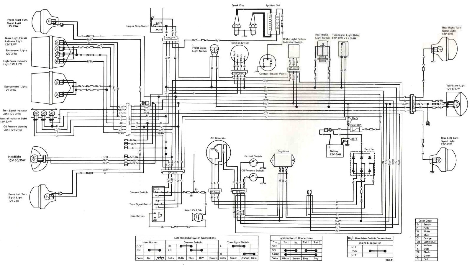 Schema electrique r6 2003